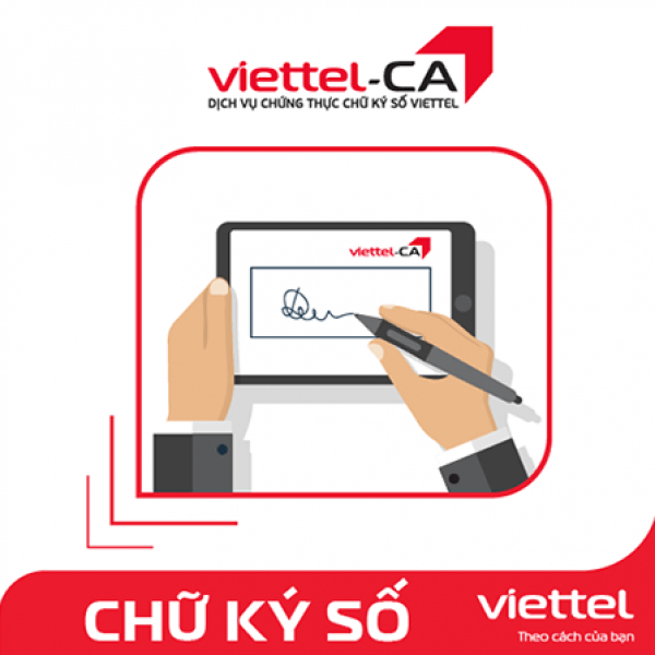 Chữ ký số VIETTEL HSM gia hạn 1 năm - dùng ký hóa đơn điện tử
