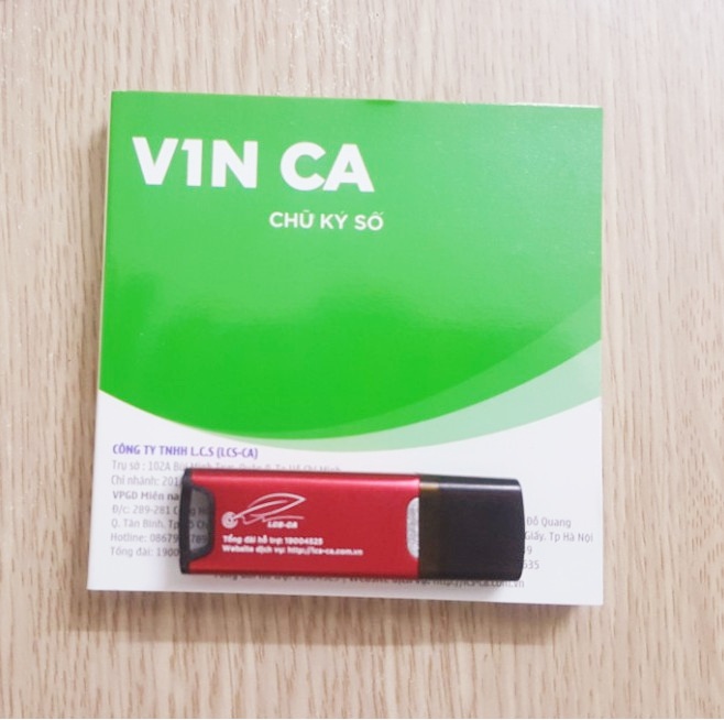 Chữ ký số VIN-CA 4 Năm (Cộng 6 tháng)