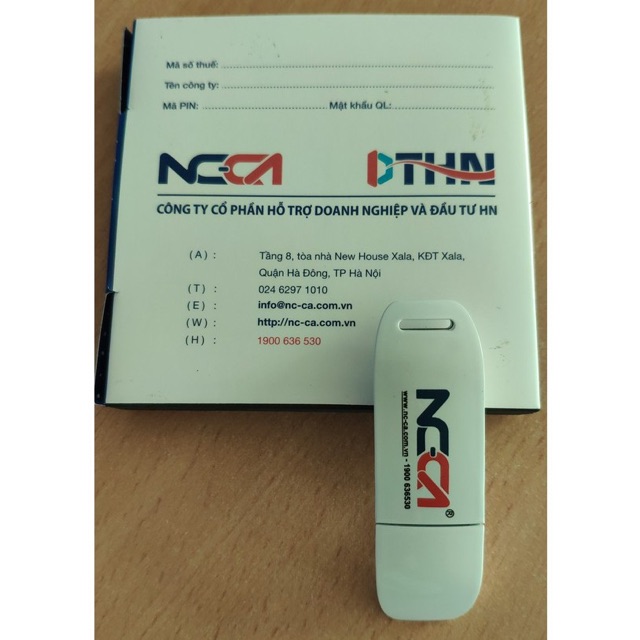Chữ ký số cá nhân NCCA 1 năm
