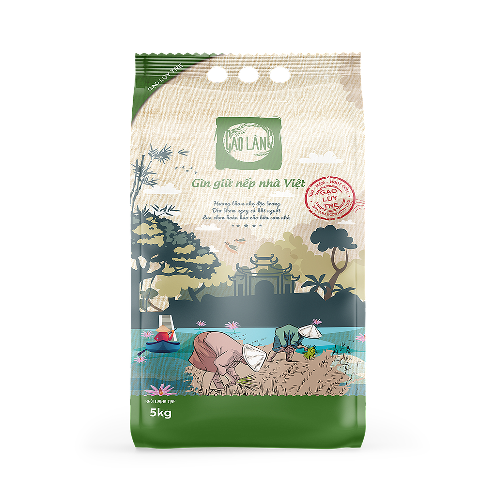 Gạo Lũy Tre gói 5 Kg